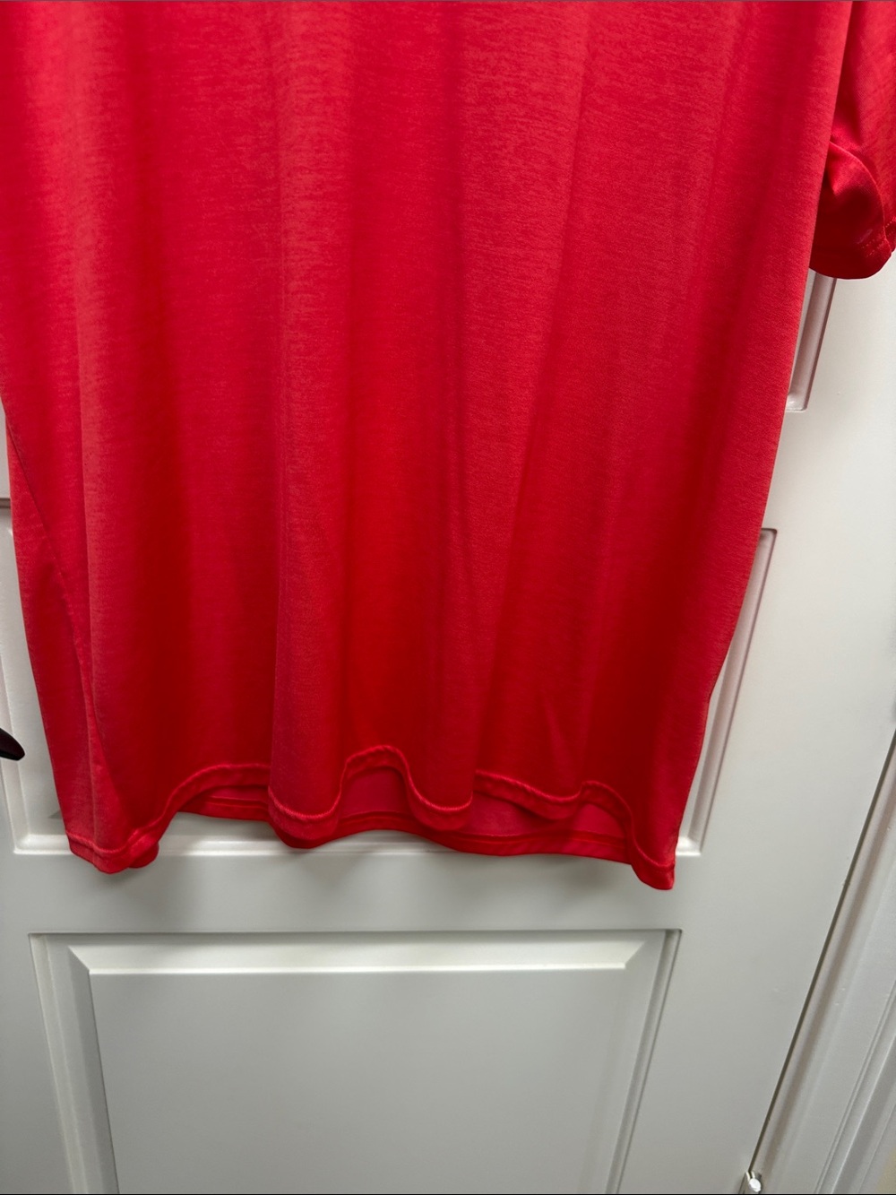 Under Armour Bright Red Short Sleeve Performance Tee - Picture 6 of 10